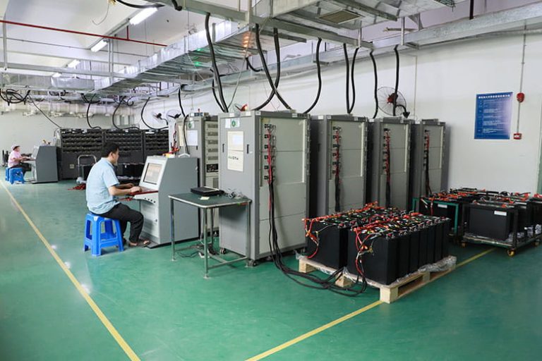 Battery Modules Manufacturing Process - Aging Testing