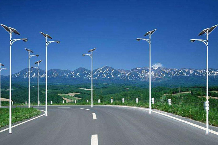 The solar street light project