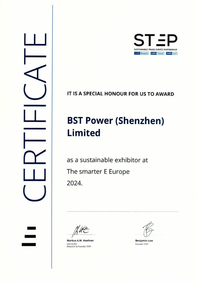 BST2024 STEP The smarter E Europe